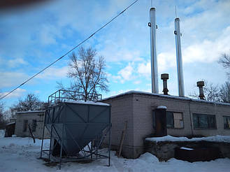 Пеллетная котельная 450 кВт  Бейт-Хана ул. Широкая 175  г. Днепр  14