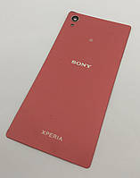 Задняя крышка Sony Xperia M4 E2312 красная Сервисный оригинал с разборки (царапины)