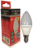 Лампа LED ДС 4W-E14-4000K 360Lm LU-C37-04144