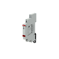 Индикатор фазы АВВ на DIN рейку (красный). 9mm. светодиод 115-250В АС E219-C