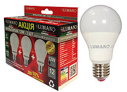 Мультипак LED лампи 12W*3 4000К LU-MLP-0121212 (40шт/ящ) (12міс.гарантії) TM LUMANO