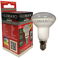 Лампа LED R50-8W-E14-4000K 630Lm LU-R50-08144 (100шт/ящ) (24міс.гарантії) TM LUMANO