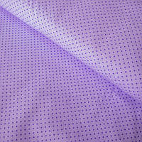 Тканина Шпильки з точками бузкового кольору на бузковому тлі, ширина 160 см