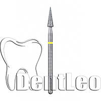Бор алмазний конусний — 164.100.031 (ЖІЛТИЙ)