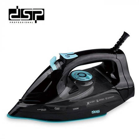 Праска хороший прасувальний паровий DSP KD-1073 2200 Вт з керамічним покриттям підошви для прасування одягу, фото 1