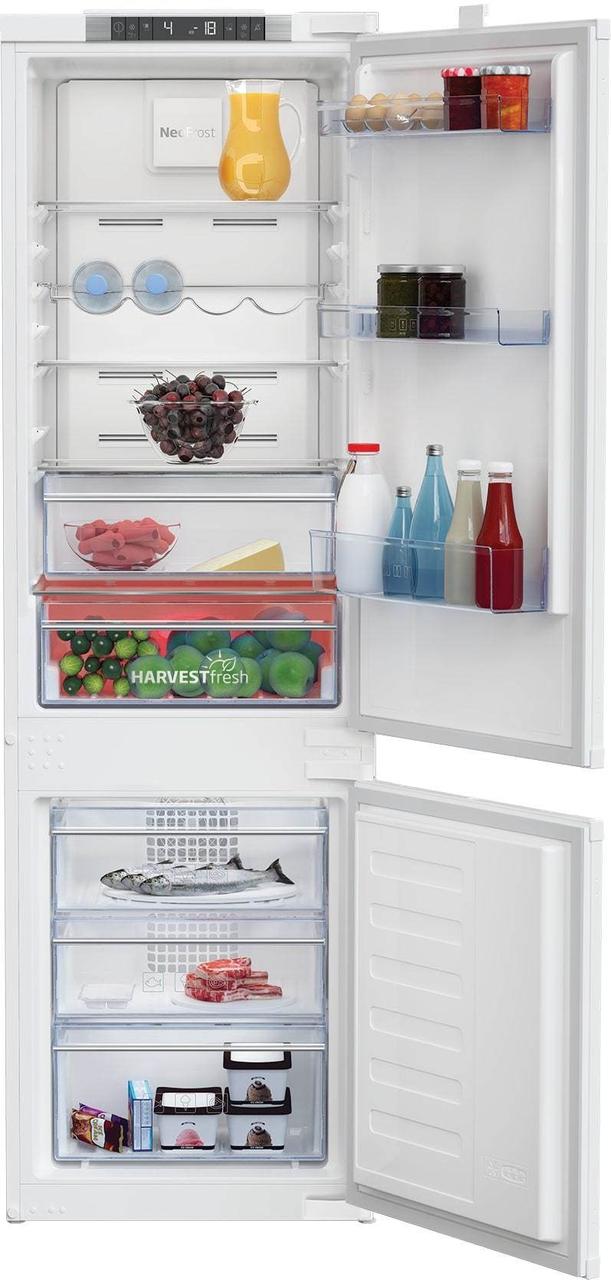 Холодильник з морозильною камерою Beko BCNA275E4SN
