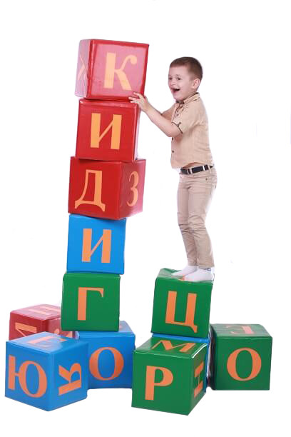 Ігрові кубики Алфавіт, фото 1