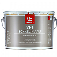 Краска для цоколя Юки Tikkurila YKI Sokkelimaali (белая В1) (0.9 л) 2.7