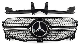 Решітка радіатора Mercedes W167 GLE-стиль AMG Diamond (night package)