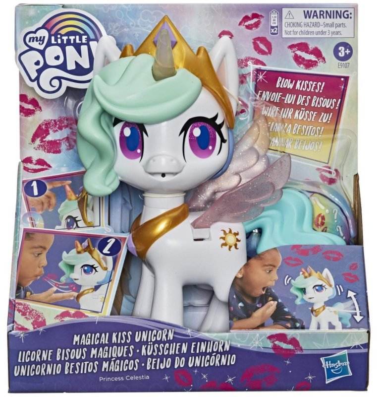 Інтерактивний поні my little pony magical kiss unicorn princess celestia