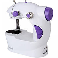 Швейная машинка Mini sewing machine SM-202A 4в1 (White) | Портативная мини швейная машинка