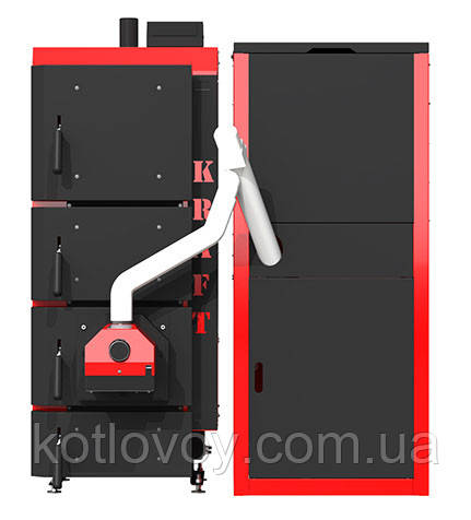 Твердопаливний котел із факлевим пальником Крафт (Kraft) серія F