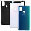 Задня панель корпусу (кришка акумулятора) для Samsung M307F Galaxy M30s Синій, фото 2