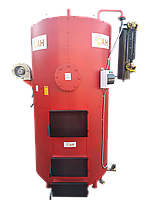Парогенератор твердопаливний САН 65кВт/100кг