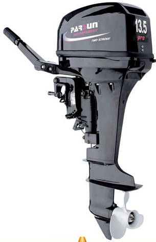 Човновий мотор Parsun (Парсун) T13,5BMS PRO DC (ендуро, цифрове запалювання, випрямляч 12v) до 10 кВт, фото 1