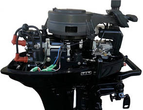 Човновий мотор Parsun (Парсун) T13,5BMS PRO DC (ендуро, цифрове запалювання, випрямляч 12v) до 10 кВт, фото 3