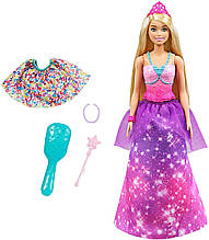 Лялька Барбі Принцеса в мамуся перевтілення Barbie Dreamtopia 2-in-1 Princess to Mermaid