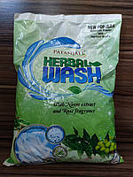 Пральний порошок гіпоалергенний Нім і Троянда Патанджалі, Patanjali Herbal Wash Detergent Powder, 2 кг