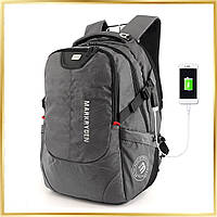 Городской рюкзак среднего размера с защитой для ноутбука Mark Ryden Wander MR5783 Gray