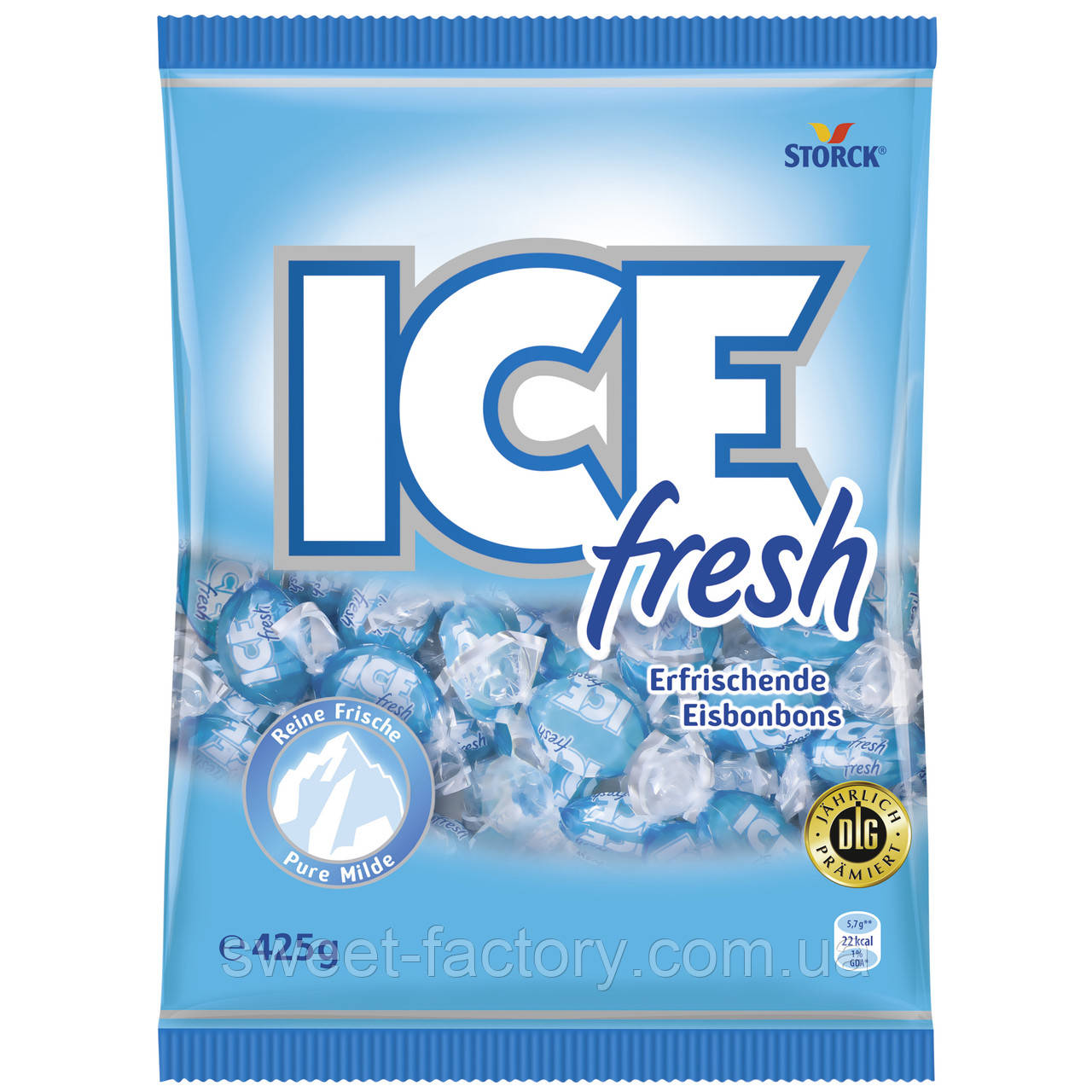 Карамель Storck Ice Fresh 425g, фото 1