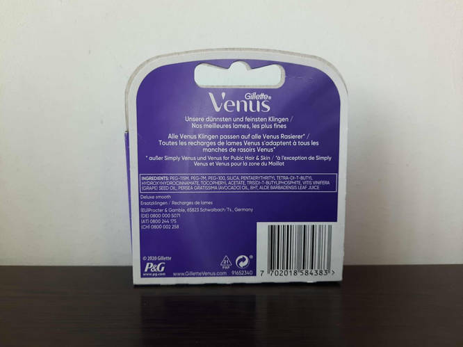 Кассеты для женщин Gillette Venus 5 Swirl 4 шт. (Венус Свирл ), цена ...
