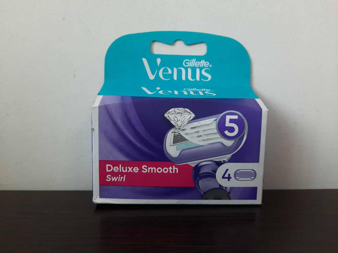 Кассеты для женщин Gillette Venus 5 Swirl 4 шт. (Венус Свирл ), цена ...