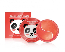 Гідрогелеві патчі SERSANLOVE Rose Collagen Eye Gel Mask з екстрактом троянди і колагеном 60 шт