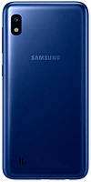 Задняя панель корпуса (крышка аккумулятора) для Samsung Galaxy A10 A105F/DS, со стеклом камеры Синий