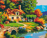 Картина за номерами Riviera Blanca Сонячна садиба 40x50 см (RB-0045), фото 5