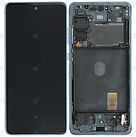 Дисплей для Samsung Galaxy S20 FE G780, G781, модуль c рамкою (екран, сенсор) м'ятний - cloud mint, оригінал