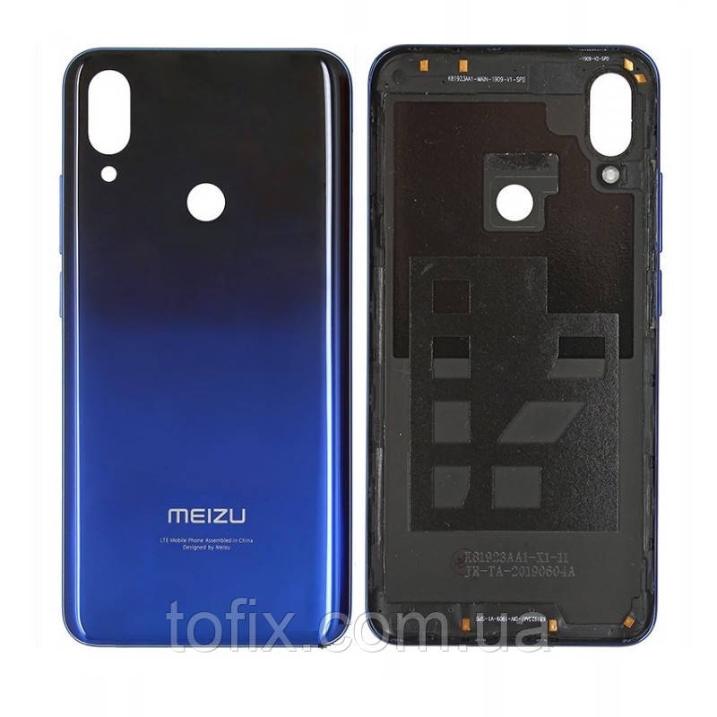 Задня панель корпусу (кришка акумулятора) для Meizu Note 9 (M923Q, M923H), Meizu M9 Note, синій, оригінал