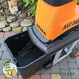 Подрібнювач гілок фрезерний з бункером ATIKA ALF 2600, (б/у з Німеччини), фото 9