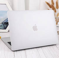 Чехол-накладка для MacBook Air 13" (2018-2020) Matte White.Чехол на Макбук Эйр Аир 13.3" Матовый Прозорий