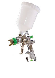 Краскопульт MasterTool 80-8901, HVLP СБ 600 мл, пластик, 1,3 мм, 150-220 л/хв, 3-4 бар