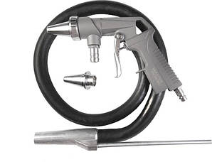 Пістолет піскоструменевий пневматичний зі шлангом MasterTool 81-8706