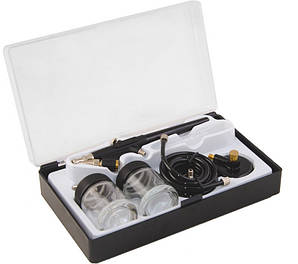 Міні аерограф з набором аксесуарів MasterTool 81-8710