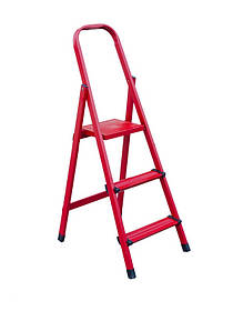 Драбина металева MasterTool 79-1053 "МАЙСТЕР" 3 ступеня, h=590 мм, max 150 кг