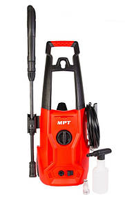 Мийка високого тиску MPT MHPW1403, 125 Bar, 1400 Вт, 5.5-6.5 л/хв, мідна обмотка, пінна насадка