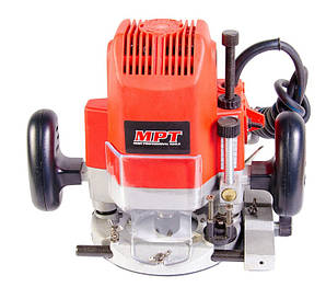 Фрезерна машина MPT MRU1205 PROFI, 1800 Вт, 23000 об/хв, цанга 6-12 мм, хід фрези 50 мм, аксесс. 9 шт.