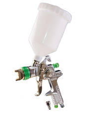 Краскопульт MasterTool 80-8901, HVLP СБ 600 мл, пластик, 1,3 мм, 150-220 л/хв, 3-4 бар