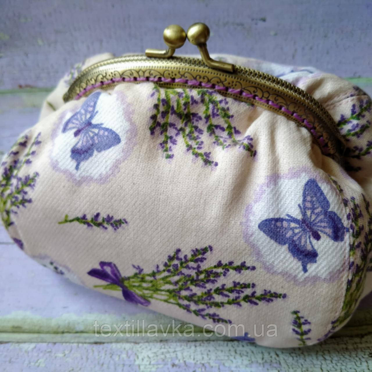 Текстильна сумочка з бронзовим фетруаром Прованс