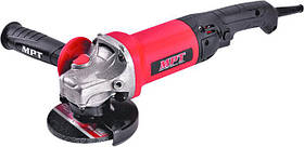 Кутова шліфувальна машина (болгарка) MPT MAGL9003.02, 125 мм, 900 Вт, 11000 об/хв, довга ручка