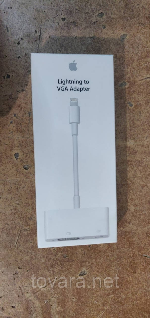Перехідник/Адаптер Apple A1439 Lightning to VGA No 012305