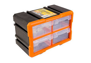 Органайзер набірної MasterTool 79-3104 "ТЕТРІС", 4 висувні секції, 12" (295*195*160 мм)