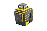 Рівень лазерний MasterTool 30-1912, H360+2*V360, 3 лазерні головки RED, 0.2 мм/м, 10м, Li-ion, сумка, фото 4