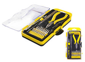 Набір викруток та інструментів MasterTool 40-0166, 23 шт.