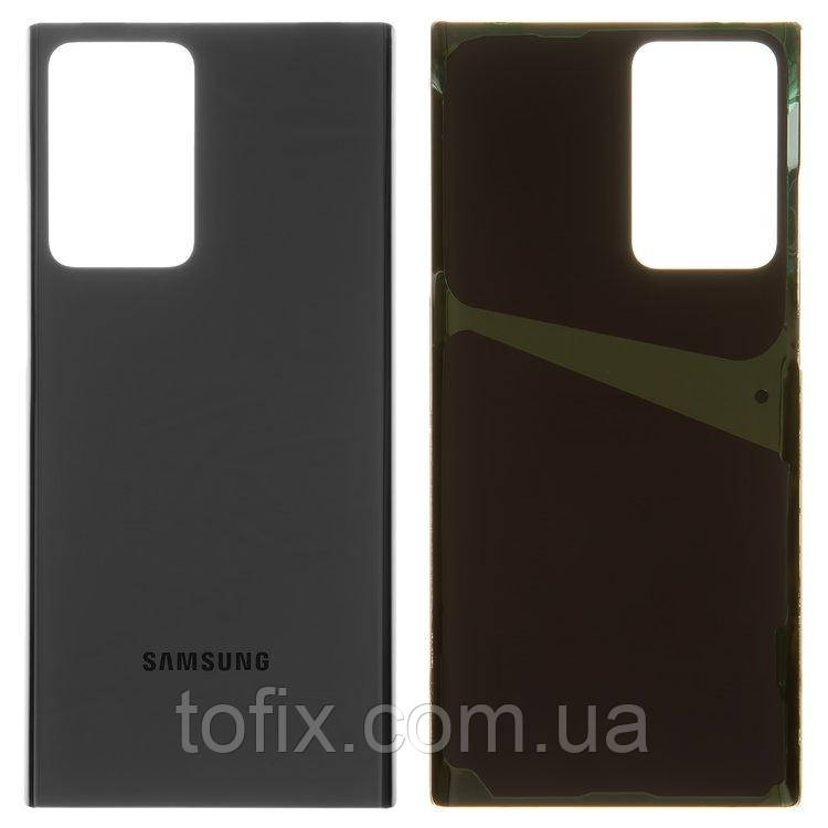 Задня панель корпусу (кришка акумулятора) для Samsung N985F Galaxy Note 20 Ultra Чорний