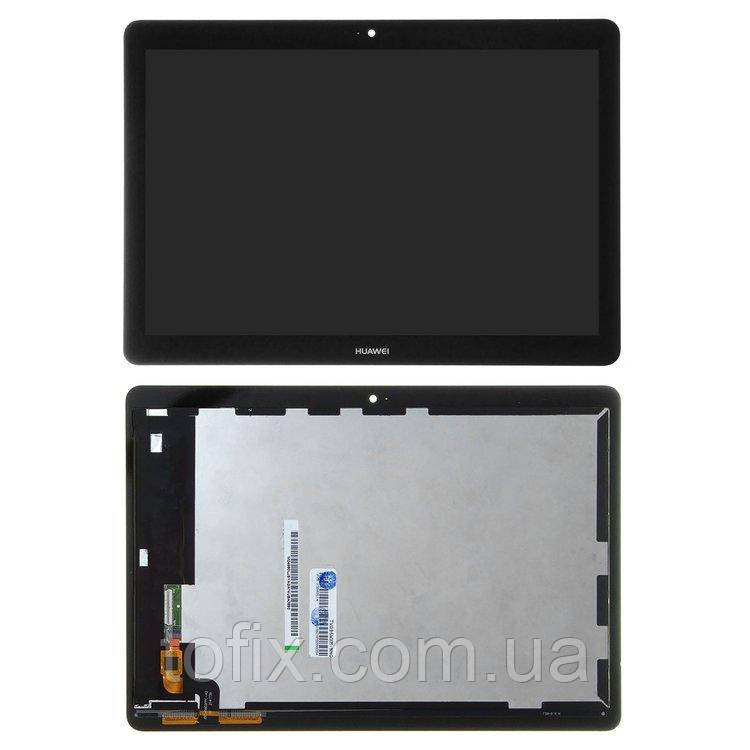 Дисплей для Huawei MediaPad T3 10 LTE (AGS-L09, AGS-L03), модуль в зборі (екран і сенсор), оригінал Чорний