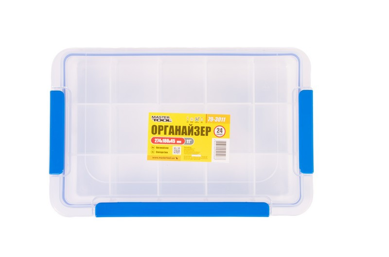 Органайзер MasterTool 79-3011,15 секцій, 11" (274*180*45 мм)