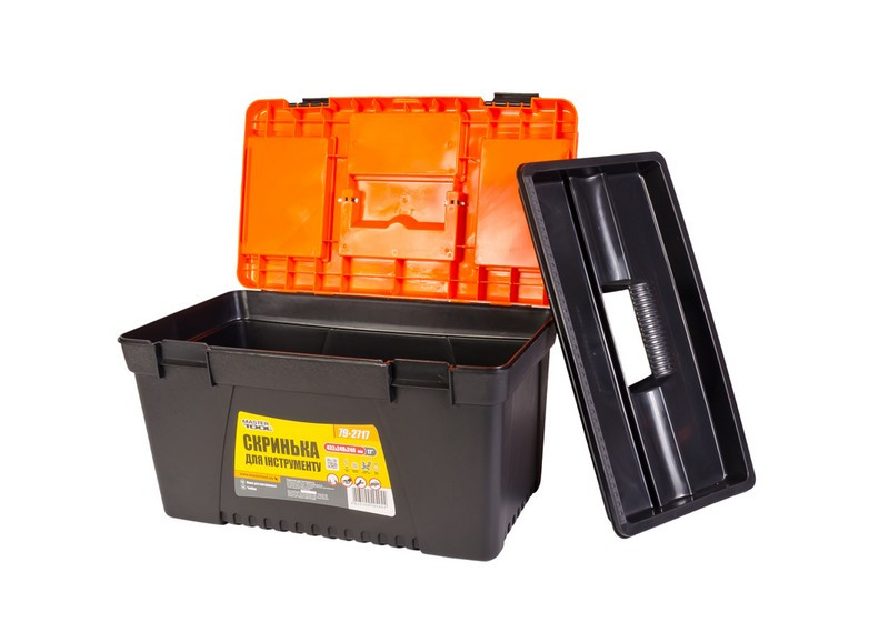 Ящик для інструменту MasterTool 79-2717, 17" (432*248*240 мм), пластикові замки
